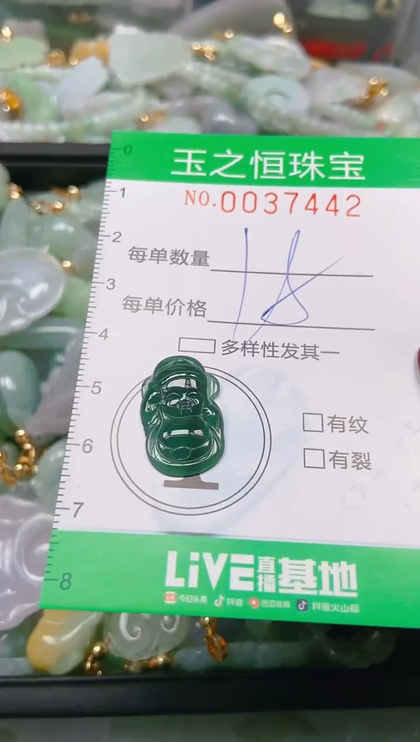 【闪购商品】翡翠颈饰未镶嵌闪购0037442