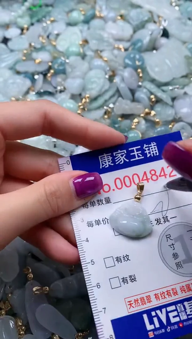 颈饰未镶嵌翡翠4842