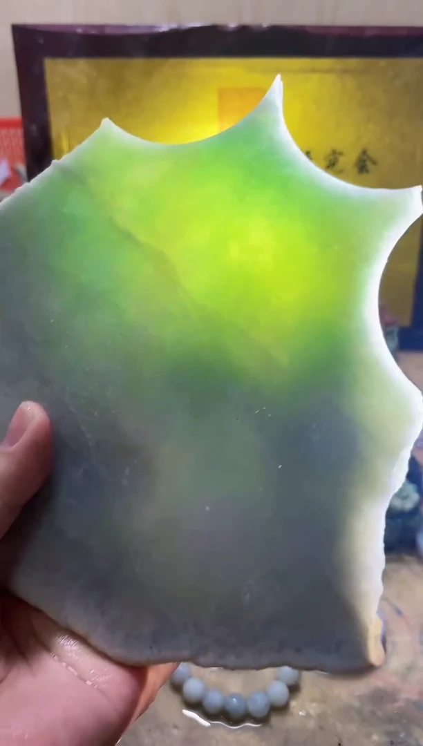 未镶嵌挂件翡翠A货常星7851