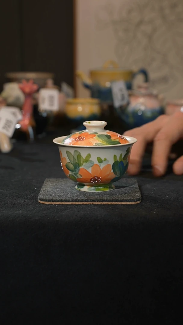 原创景德镇手工高温陶瓷715