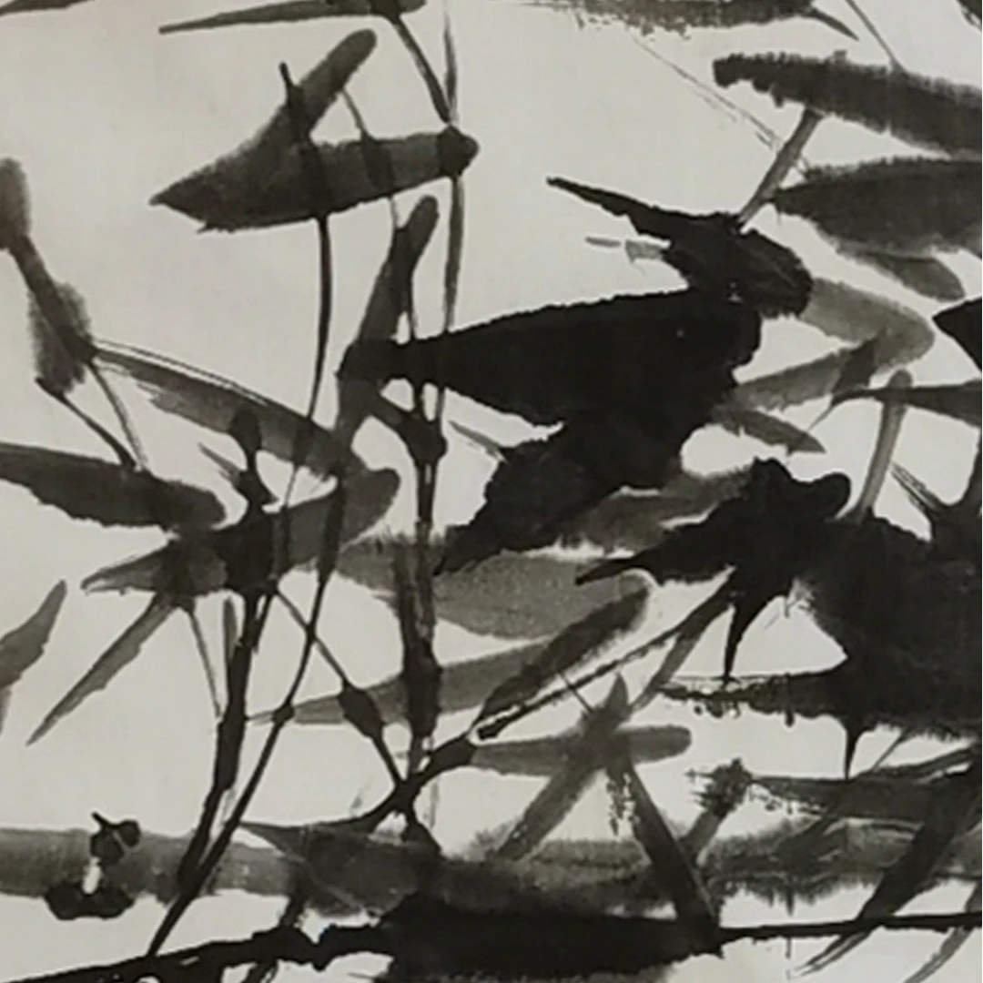 【辽拍】V240506-4-02《竹子》（7.3平尺) 纸本镜片   dll1115