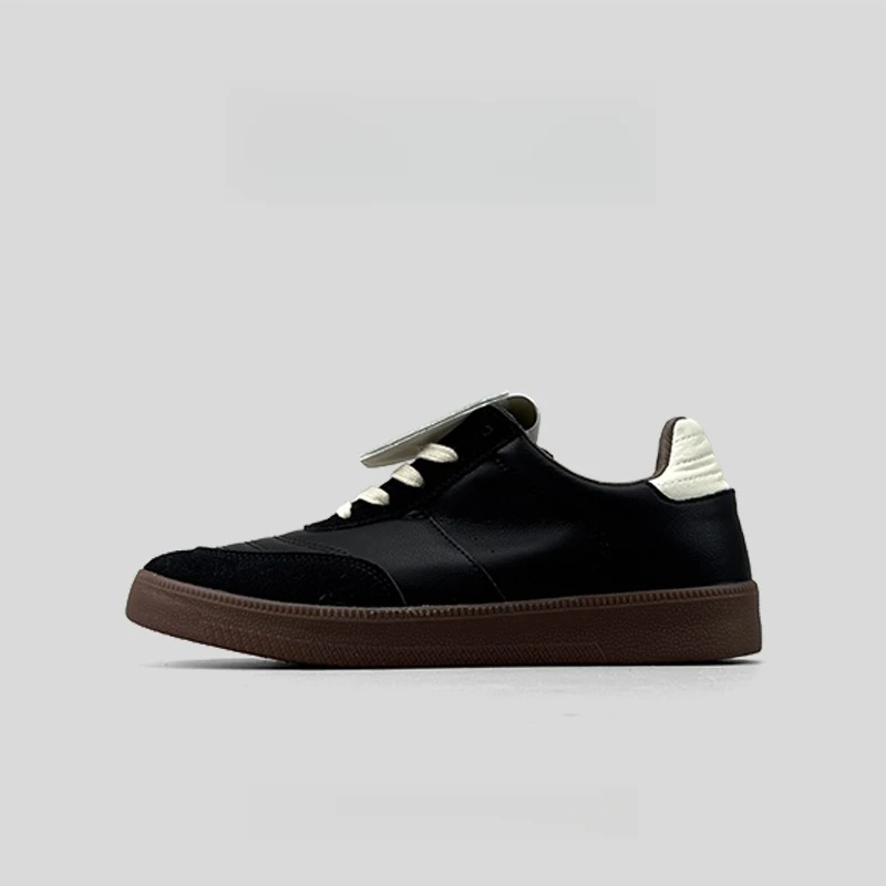 外贸男鞋日常户外休闲板鞋春季爆款男女阿甘鞋百搭平底低帮德训鞋