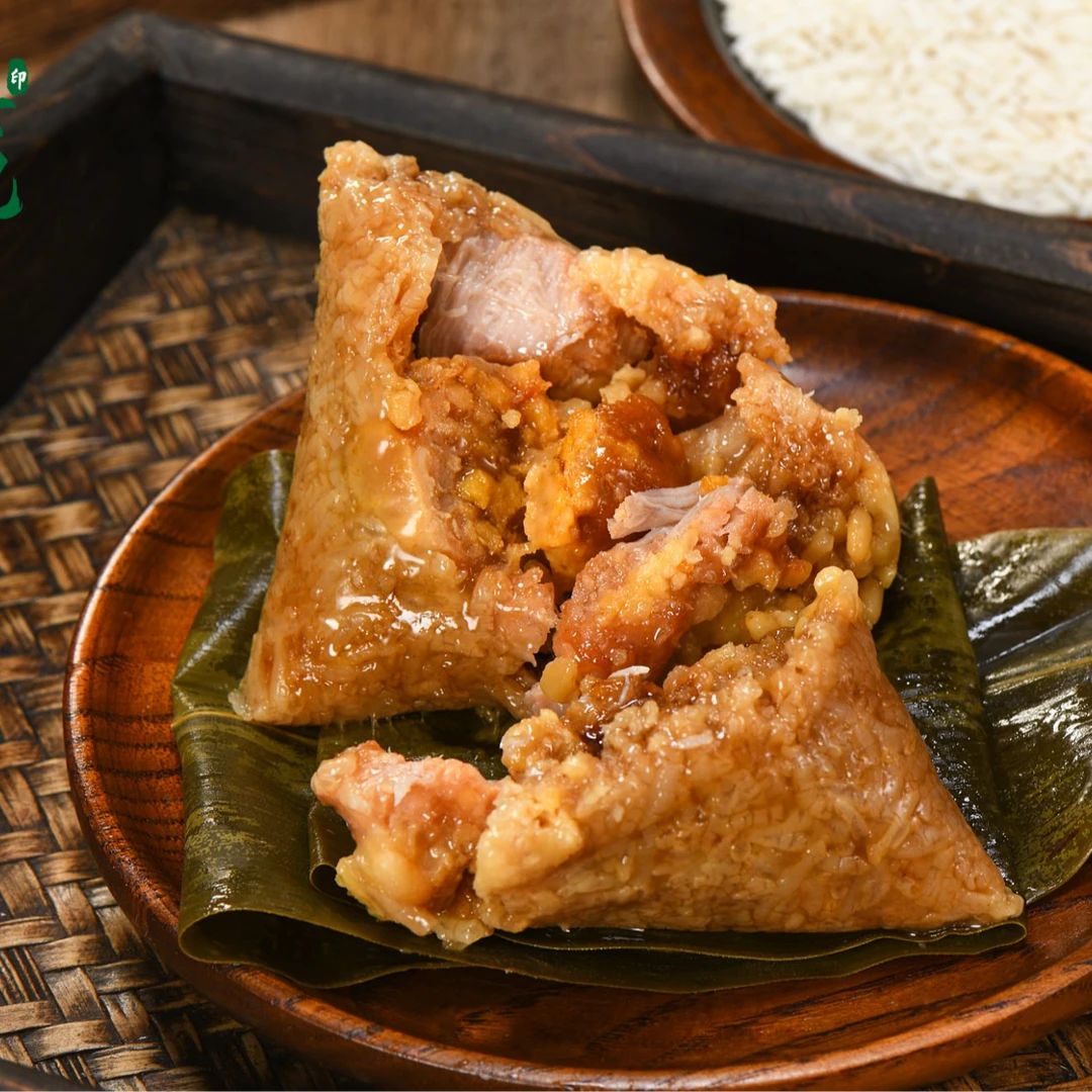 朱娭毑【开播福利】手工栗子肉粽，140G×6  传统手工制作