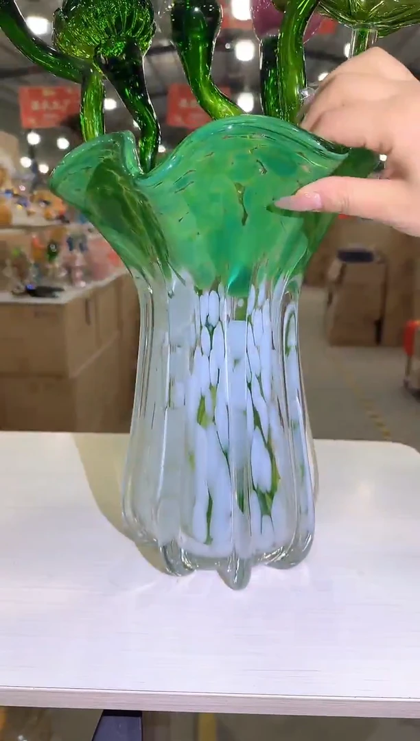 琉璃于台花瓶花器ZZ-晚13