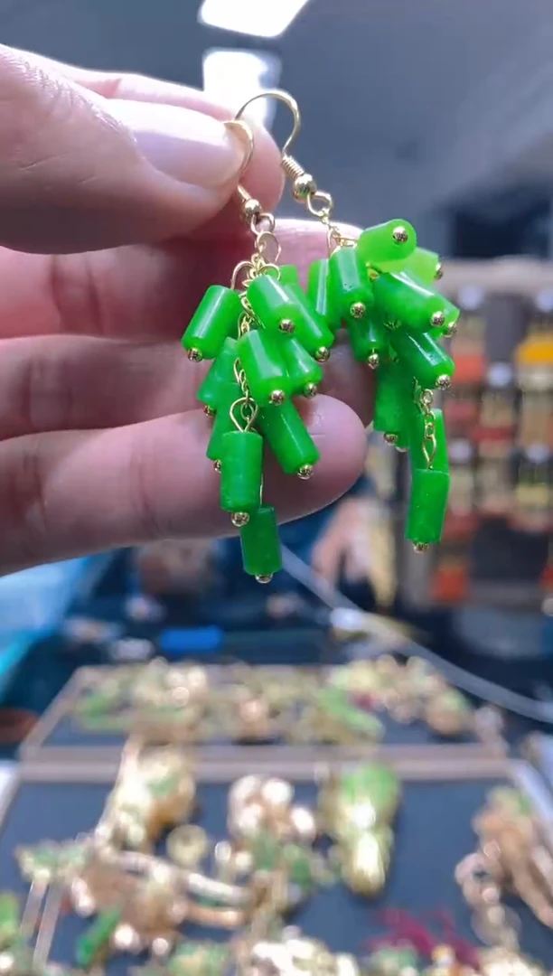 【闪购商品】玛瑙/玉髓耳饰合金25玛瑙饰品