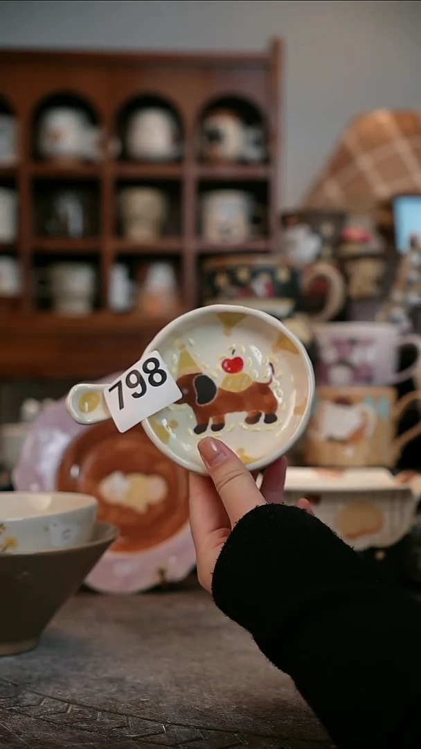 可爱川谷原创陶瓷12.17直播微瑕798