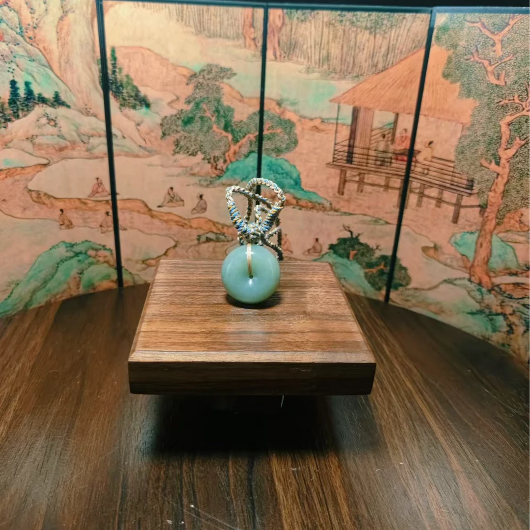 W和田玉且末平安扣吊坠0343