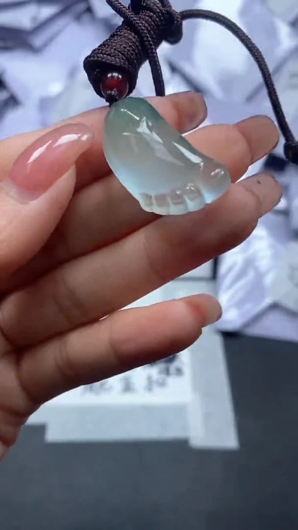 翡翠未镶嵌吊坠(赠链)高端甄选吊坠（一物一图）7