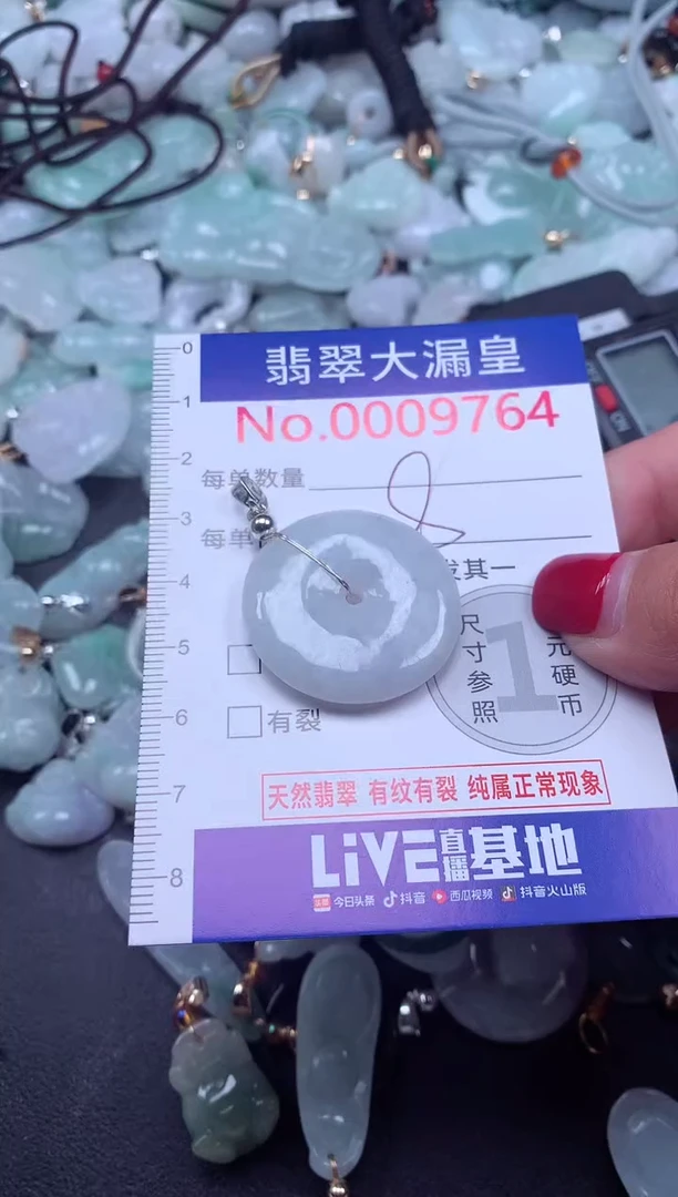 颈饰未镶嵌翡翠9764