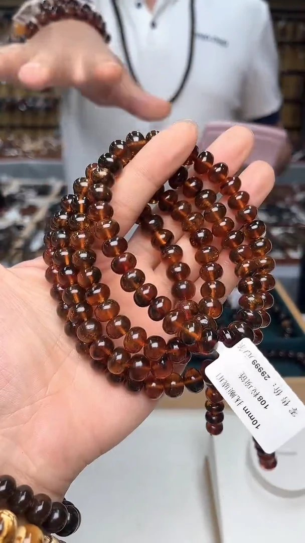 裸石琥珀未镶嵌抚顺琥珀10+血珀多样性发其一