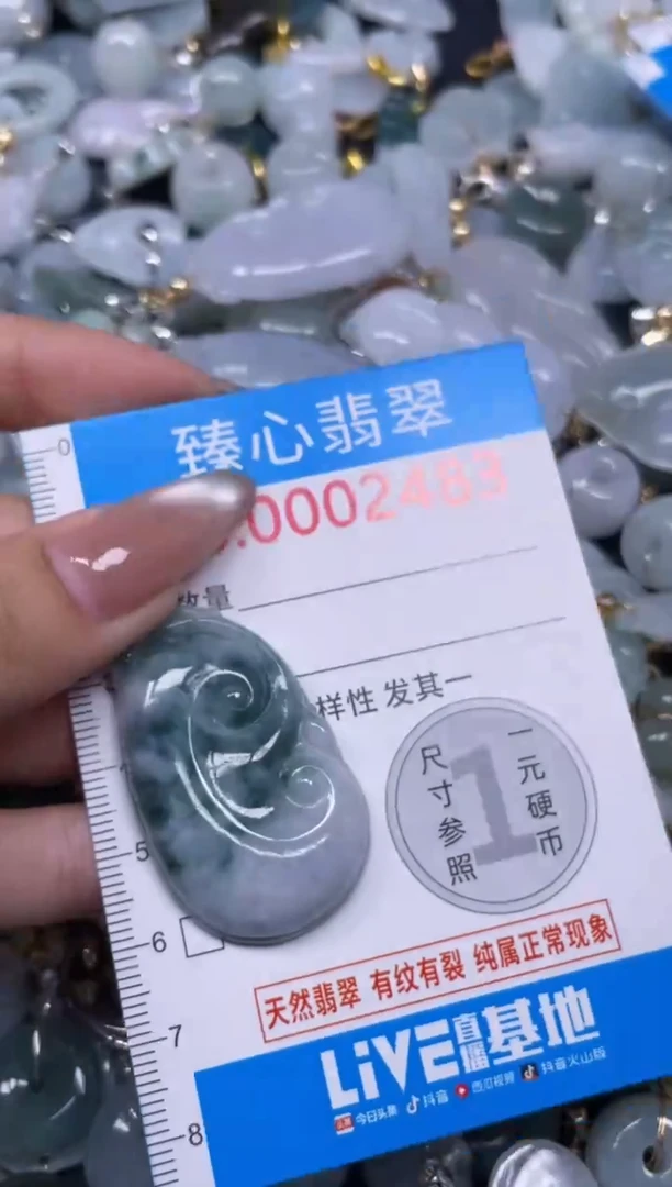 颈饰未镶嵌翡翠2483