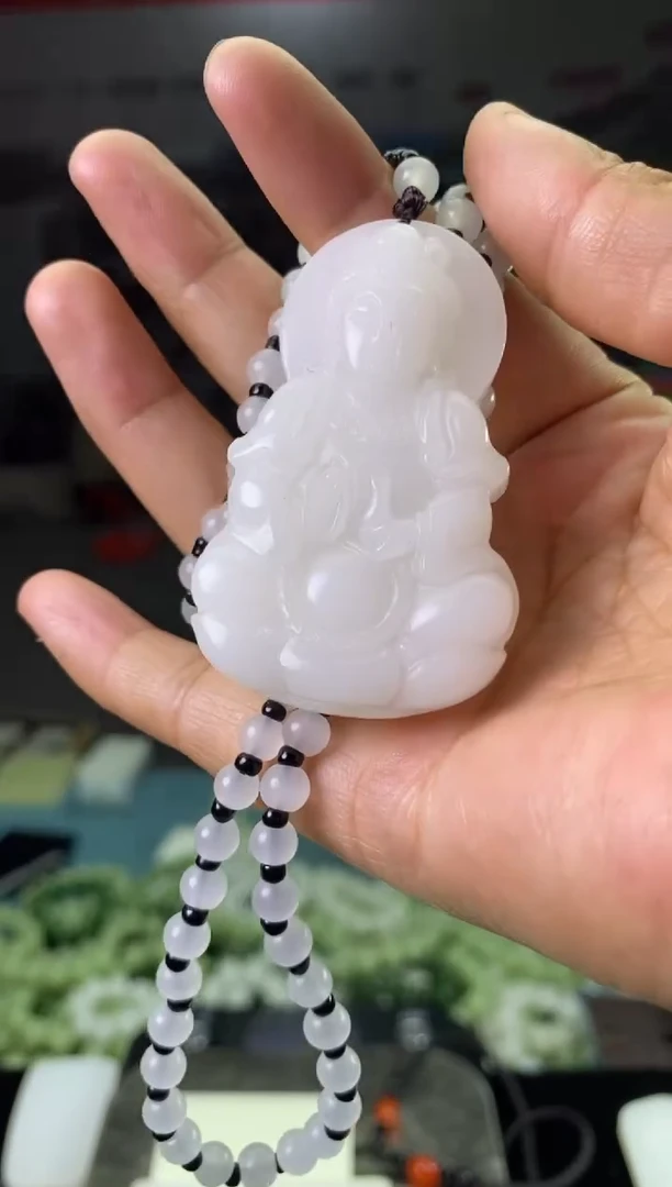 天然玉石未镶嵌颈饰