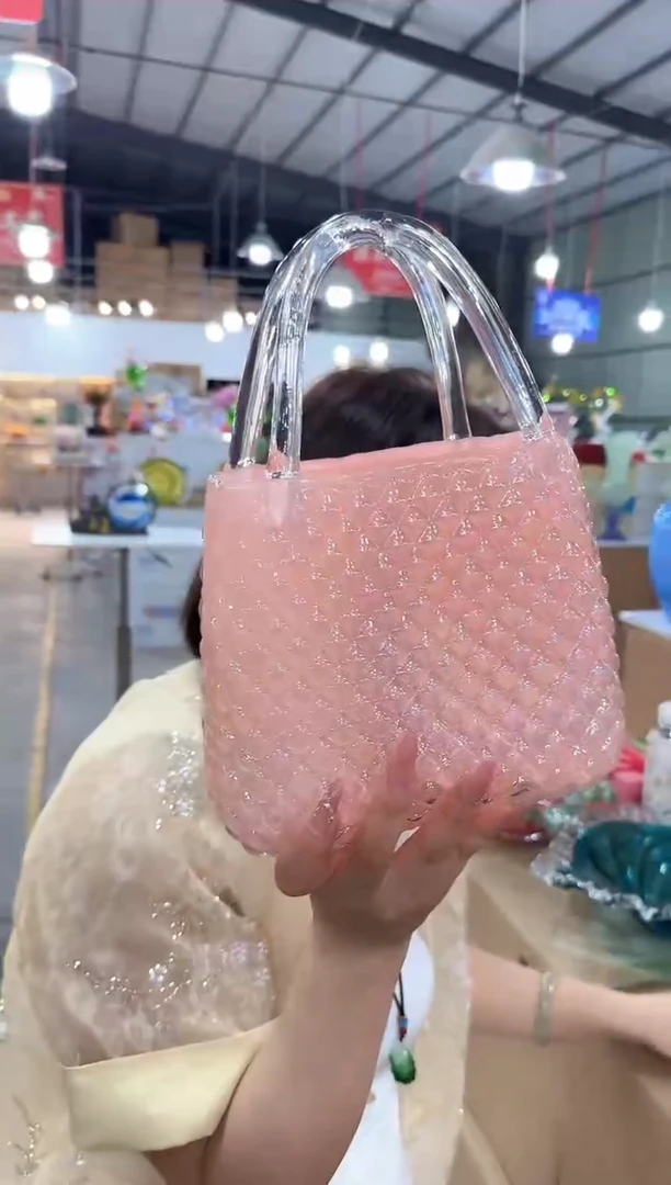 琉璃手工艺品优选花瓶花器R-早35