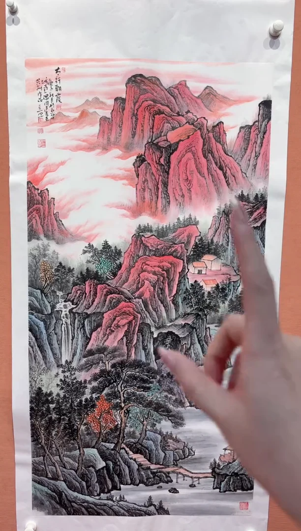 国画师立照老师国画作品