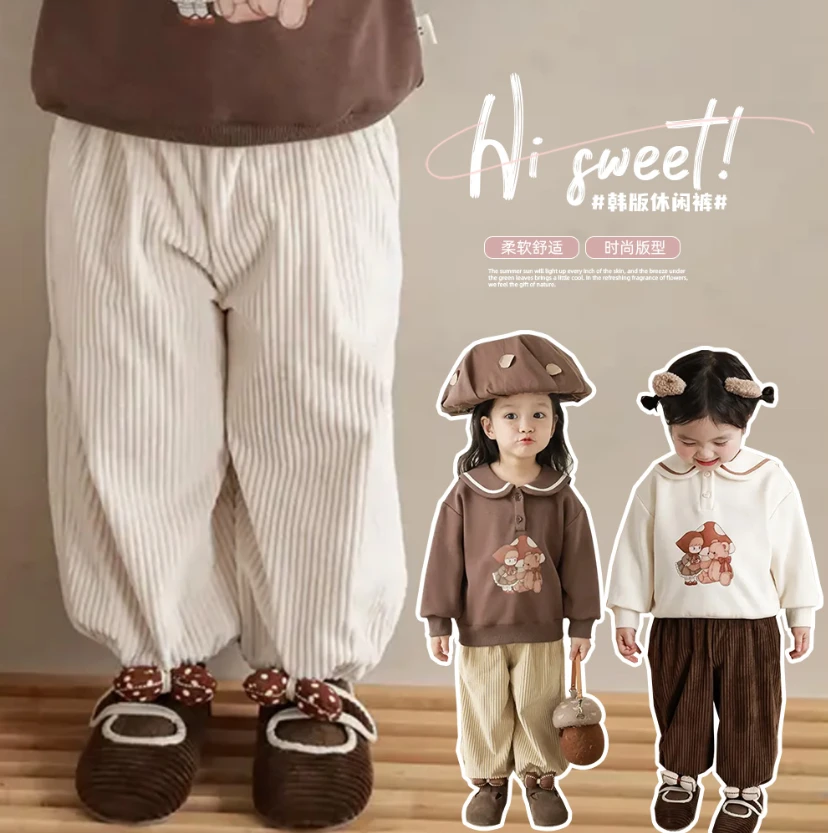 灯芯绒休闲裤  YJ20162