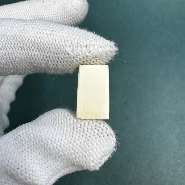 M1180天然猛犸牙一字三通 支持鉴定 假一罚四