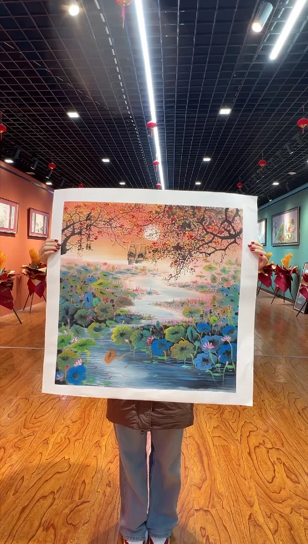 【闪购商品】国画周建真老师作品