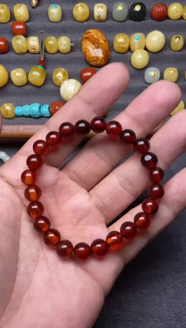 蜜蜡未镶嵌珠宝奇石8