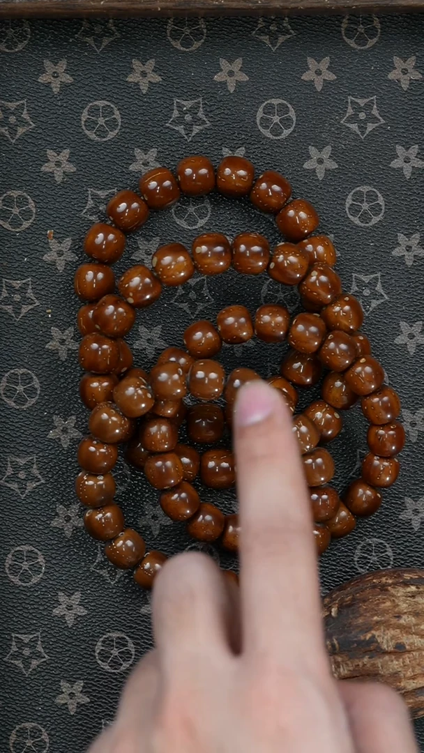 紫金鼠手串半实心老型