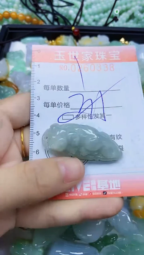 翡翠未镶嵌颈饰闪购0260338多样性发其一