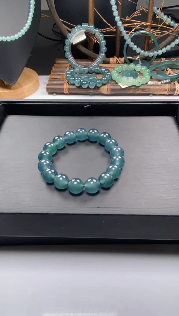 【闪购商品】翡翠手串未镶嵌多样性发货17颗卡12