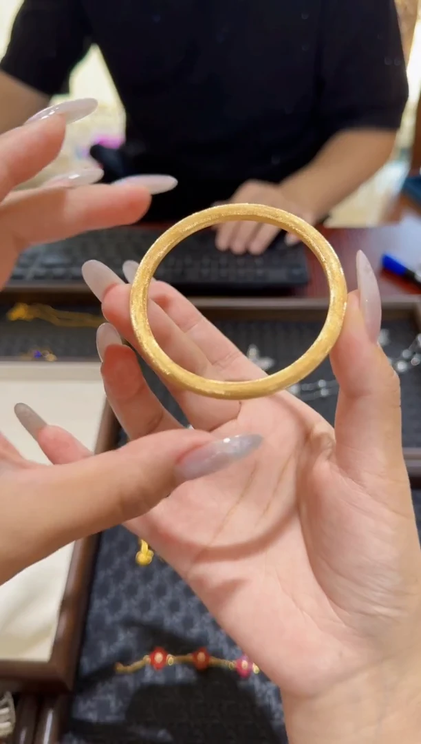 铜合金合成立方氧化锆113丝绒手镯（下单备注手围-54-56-58-60）