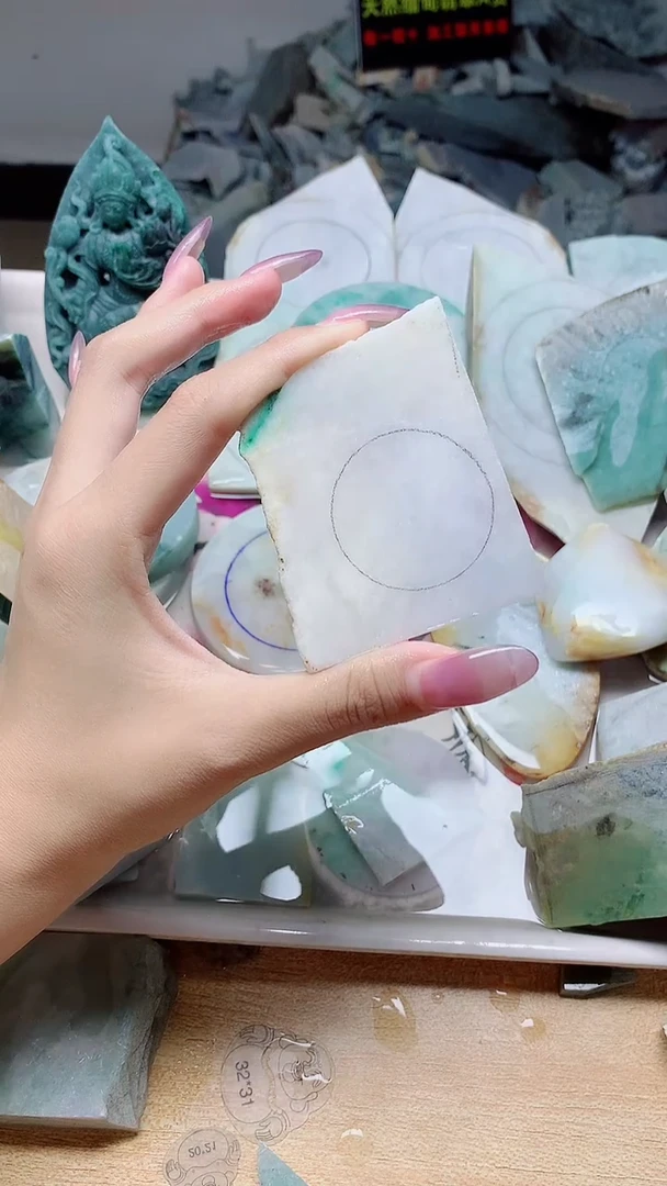 裸石翡翠天然缅甸翡翠A货