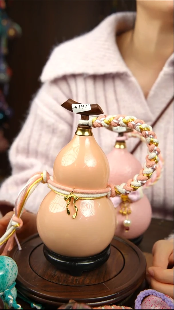 197号480ml左右非遗大漆酒葫芦