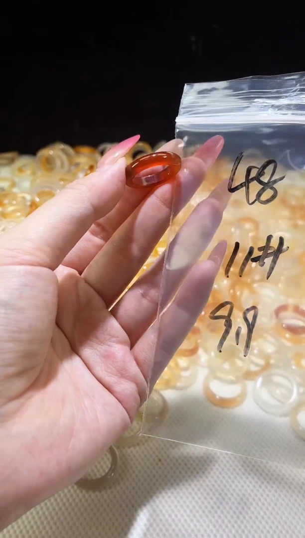 未镶嵌戒指玛瑙/玉髓48