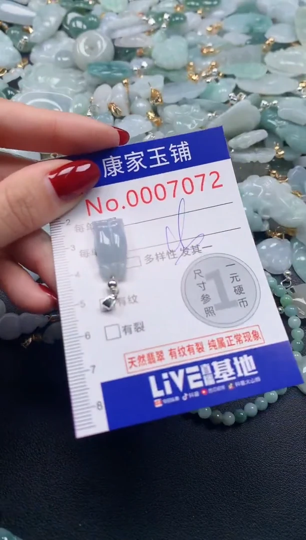 颈饰未镶嵌翡翠7072