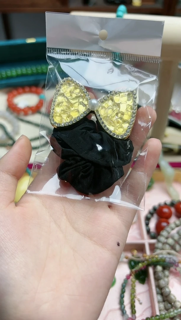 【闪购商品】玛瑙/玉髓配饰未镶嵌玛瑙发饰*1 YX