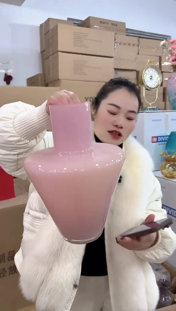 【闪购商品】无铅玻璃甄选花器-v-早28