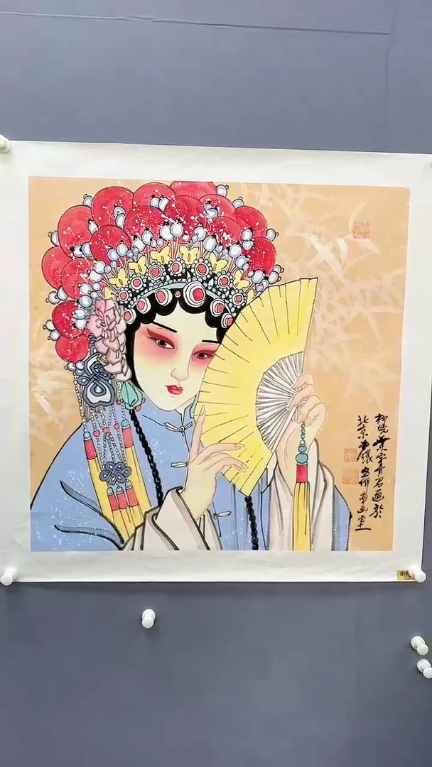 【闪购商品】绘画柳晓叶绘画4平尺戏曲人物