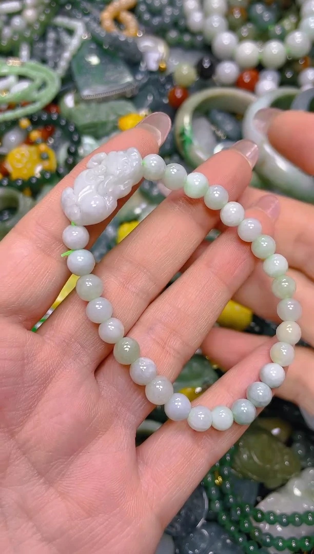 颈饰未镶嵌翡翠5MM