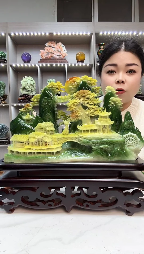 石材天然石材高端家居装饰摆件