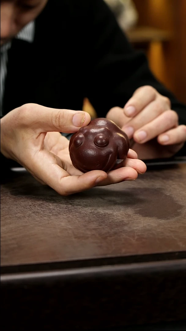 紫砂茶宠紫砂金蟾