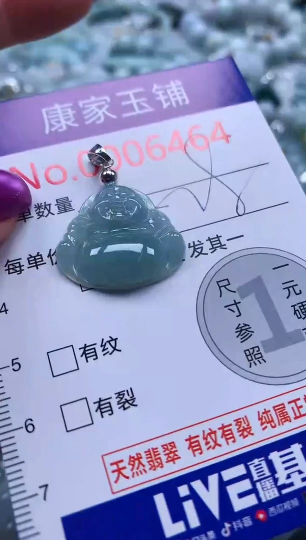 颈饰未镶嵌翡翠6464