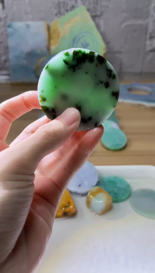 裸石翡翠翡翠a货正品玉石南陈882