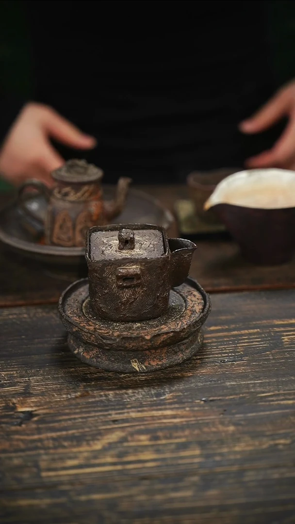 全手工制作 南蛮方壶