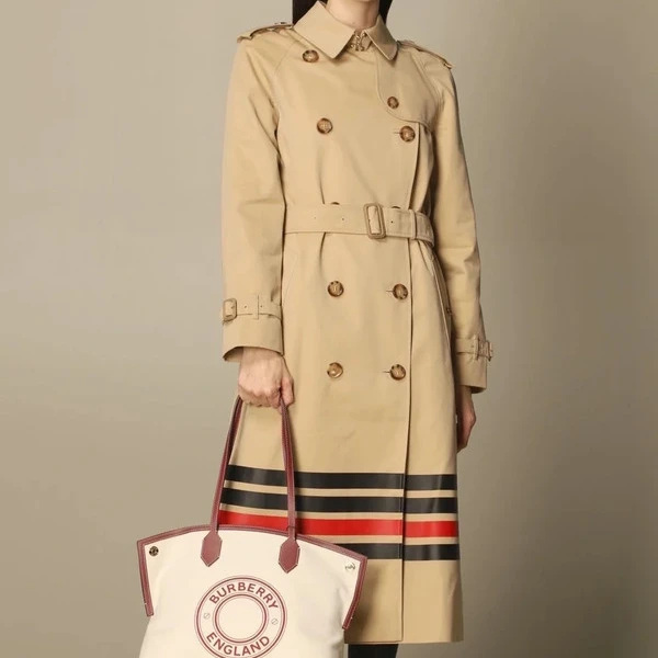 全新未使用 BURBERRY/博柏利 双双臻选/BC00946/博柏利风衣/UK8