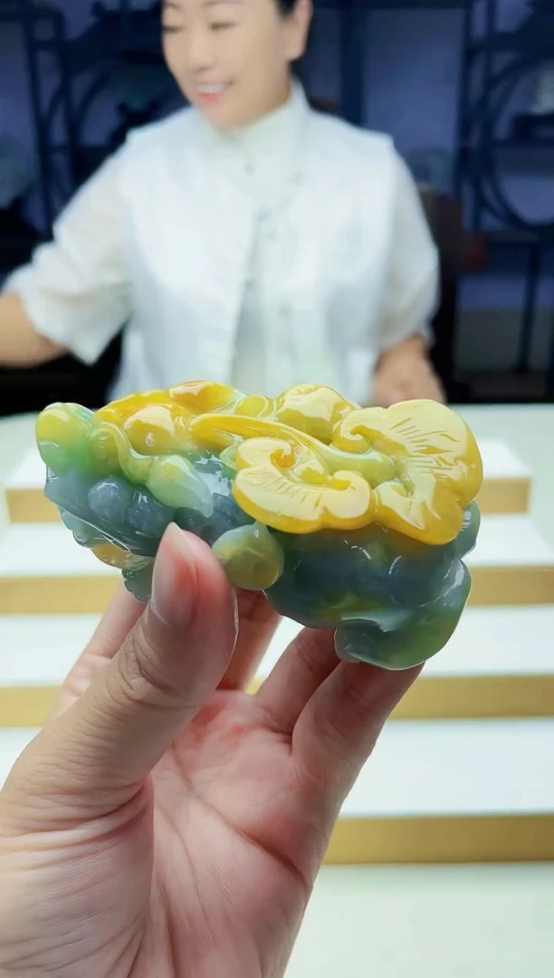 未镶嵌定制翡翠毛货09150264