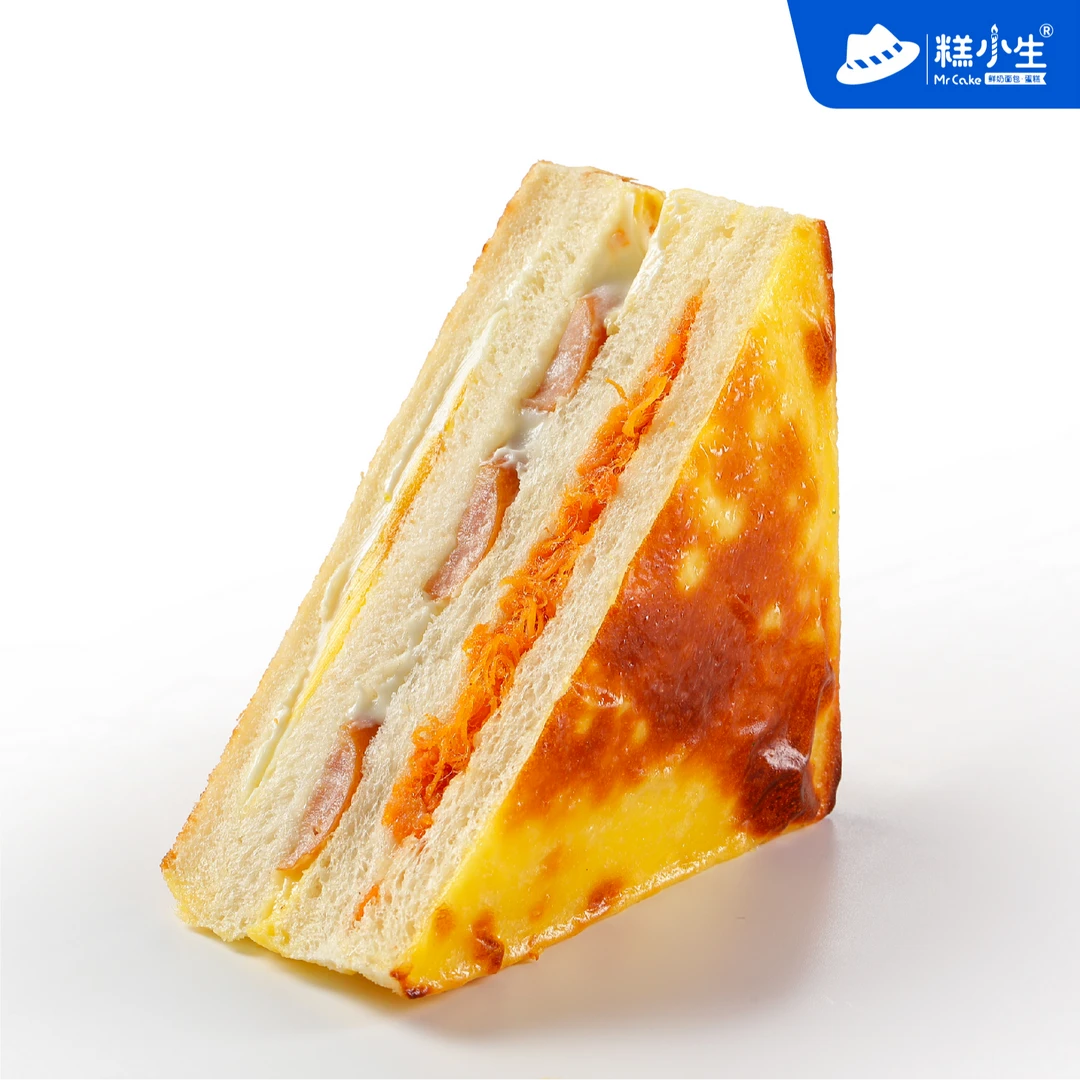 【现烤】岩烧烤肠肉松三明治|常温保存