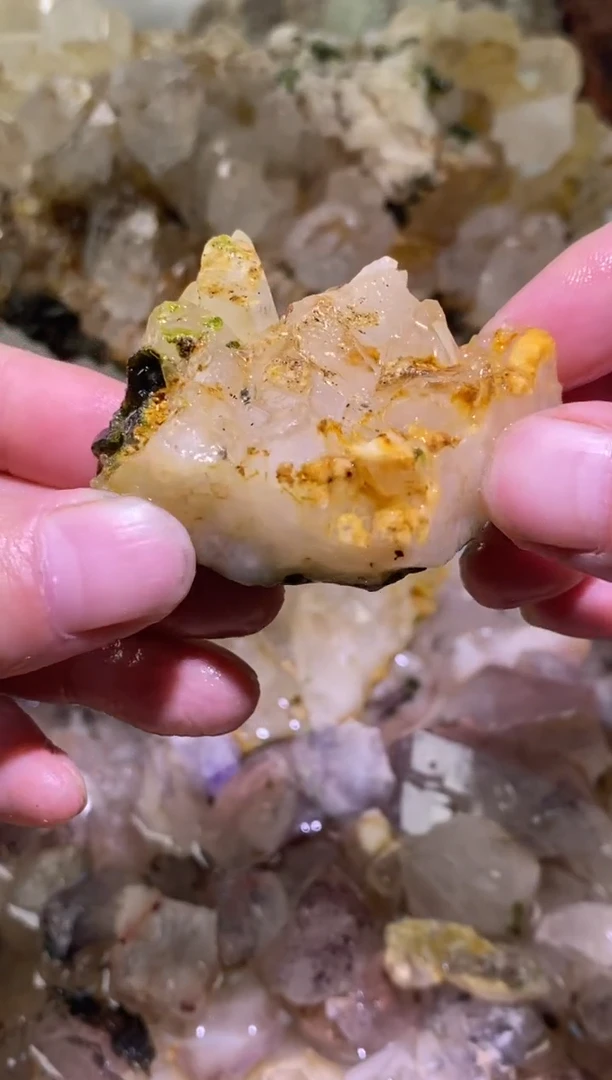 未镶嵌珠宝半成品水晶48号四川美姑超七花园水晶