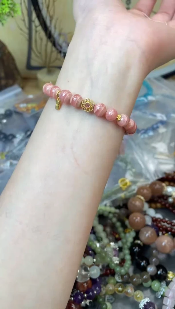 【闪购商品】菱锰矿手饰银S925镶嵌399