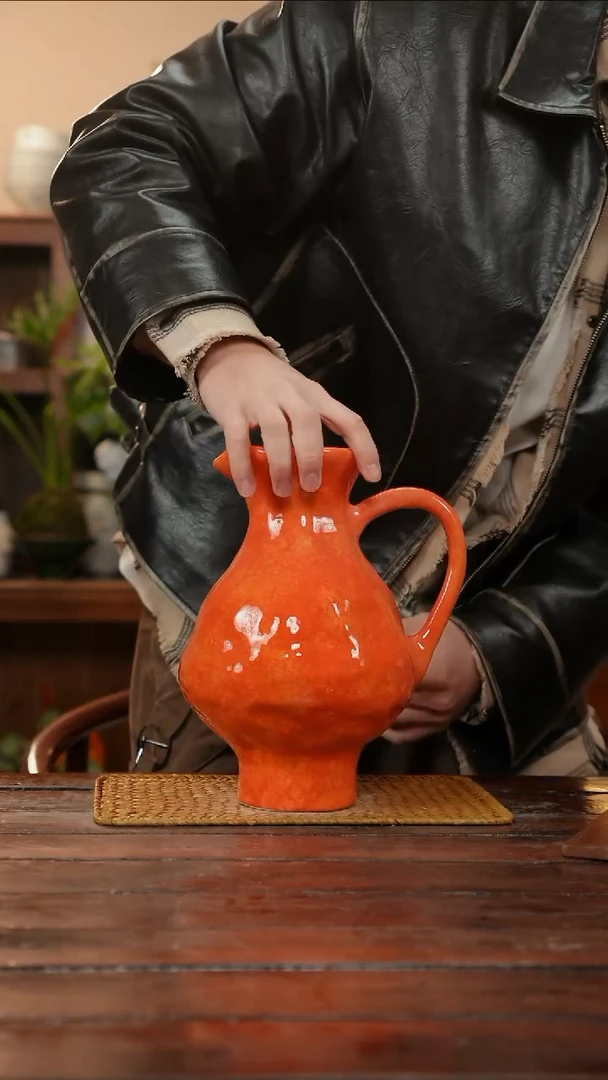 【闪购商品】摆件景德镇手作艺术感花瓶