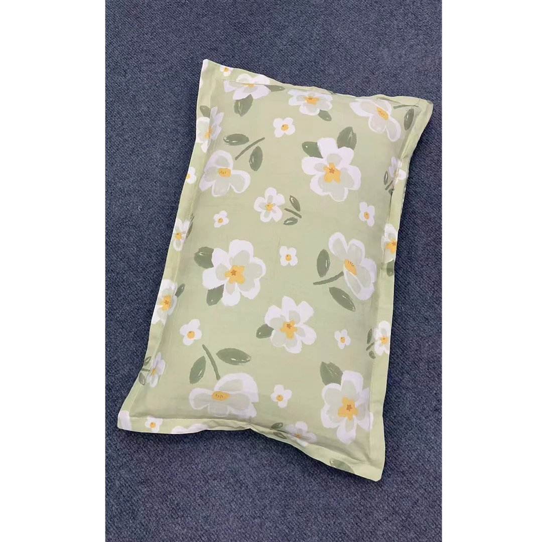 （诗情画意）枕套纯棉斜纹枕套