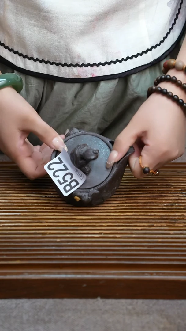 万古烧粗陶手工茶具