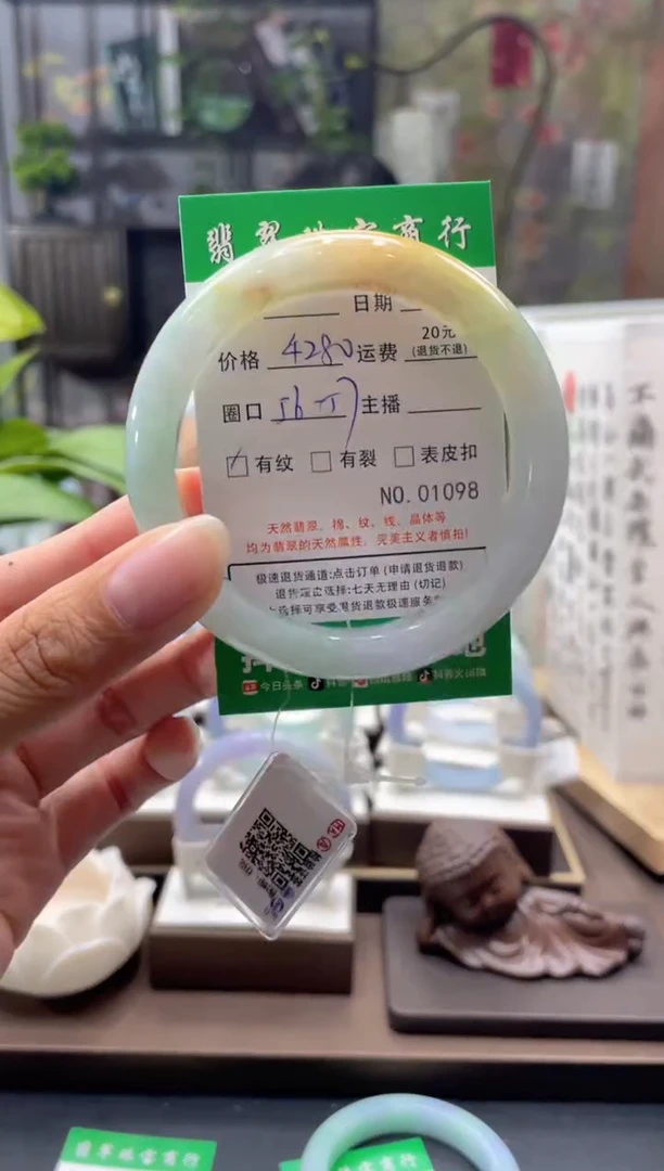 未镶嵌手镯翡翠1098****