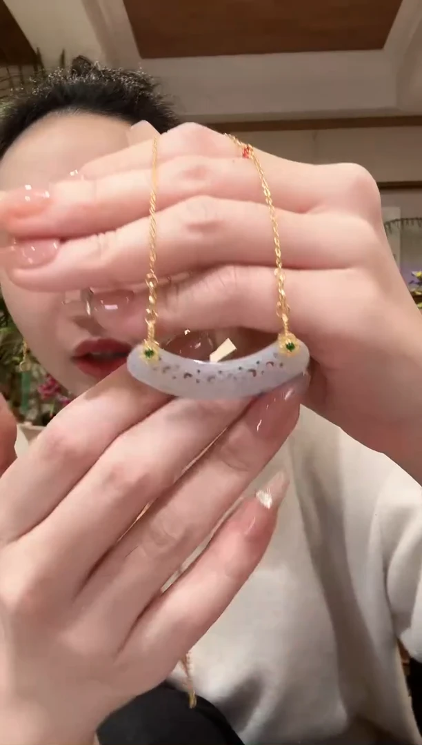 【闪购商品】翡翠颈饰未镶嵌国风