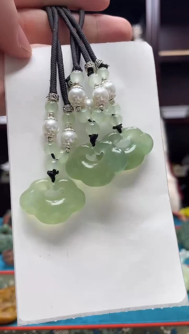 未镶嵌岫玉吊坠·多样性发*货拍一发一